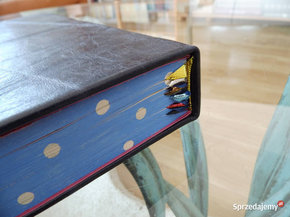 Książka kucharska Oprawa skórzana Prezent Radzewice