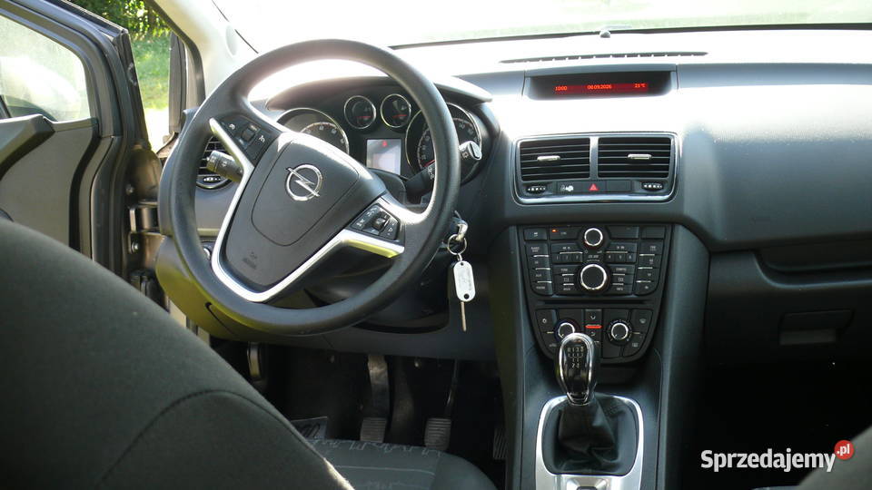 Opel Meriva 2012r 14 benzyna GAZ Sprowadzony opł komputer pokładowy podlaskie