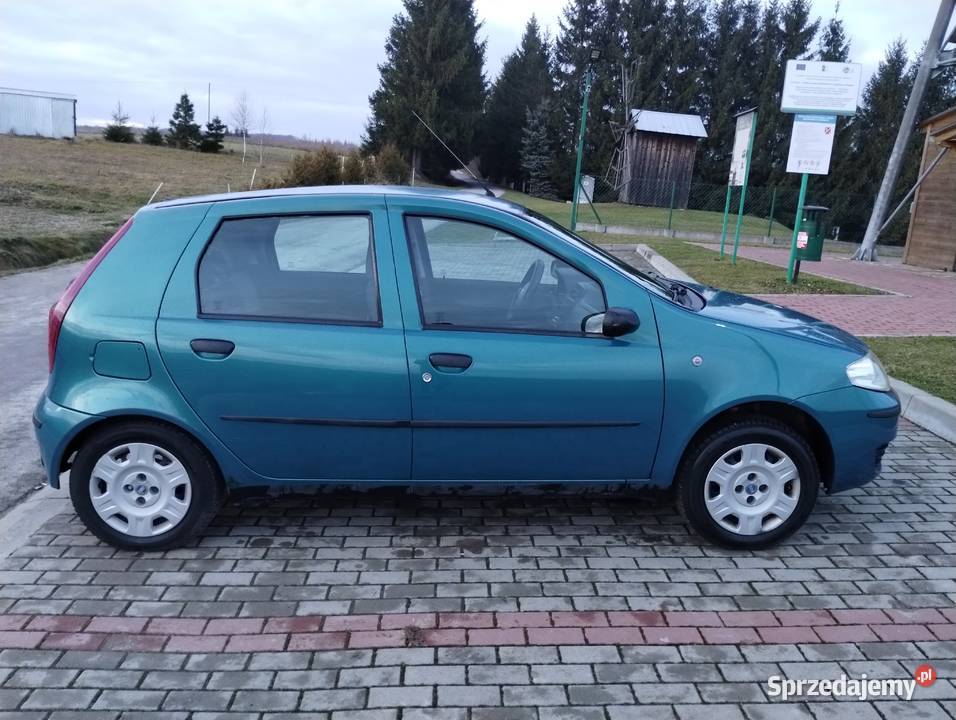 FIAT PUNTO 12 8vGAZ Sekwencja Wspomaganie Salon garażowany Różanka