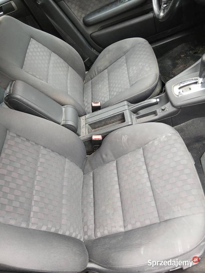 Fotele materiałowe grzane Audi A6 C5 przód tył Szczerbice