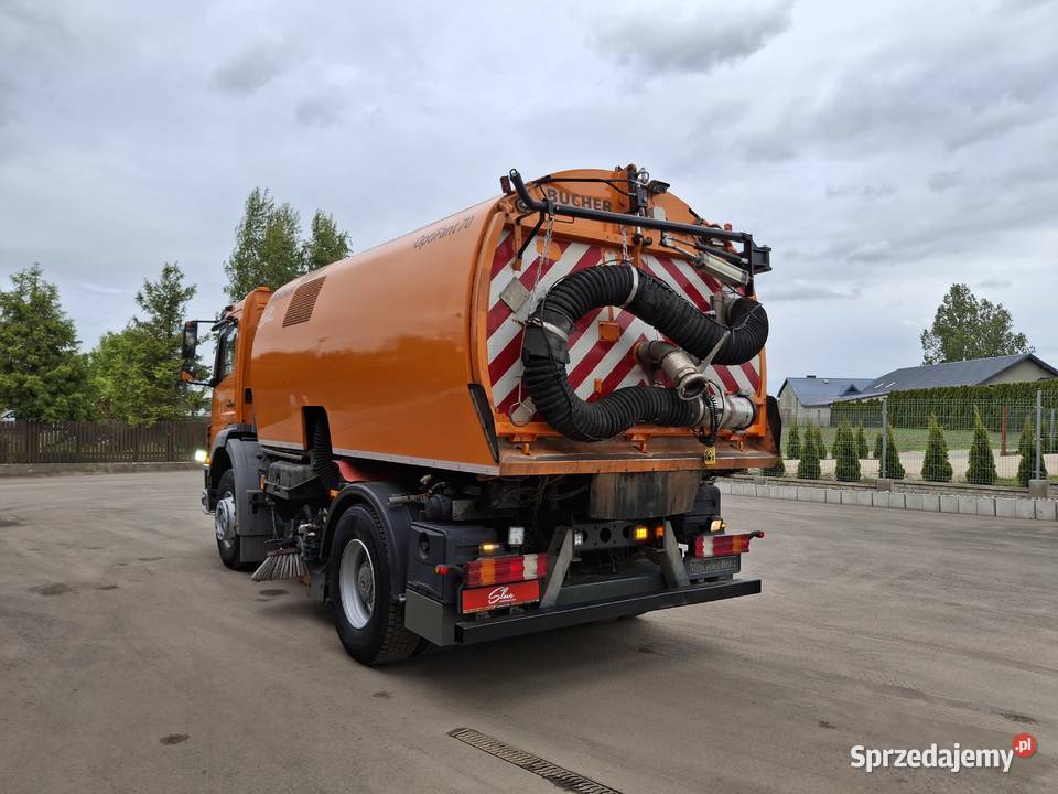 MercedesBenz Axor 1823 Zamiatarka Bucher pomorskie Sierakowice