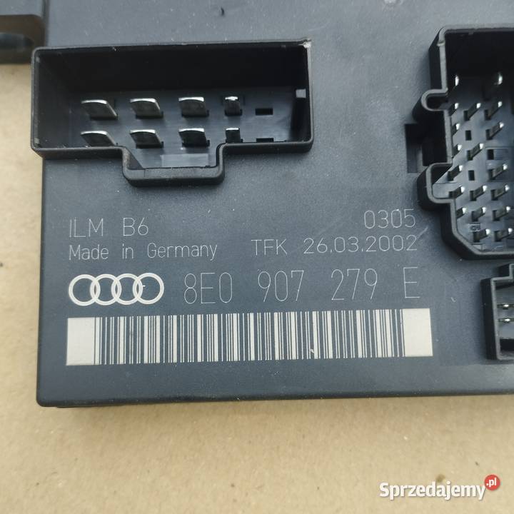 Moduł sterownik świateł Audi a4b6 8e0907279e 222cm3
