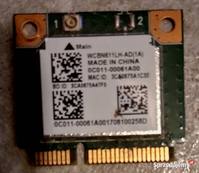 Laptop Asus 541U Karta sieciowa RTL8723BE opolskie Opole