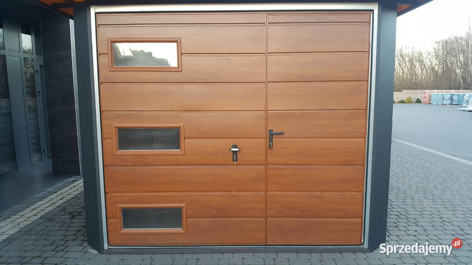 Brama Garażowa Dwuskrzydłowa Uchylna ral Brodnica