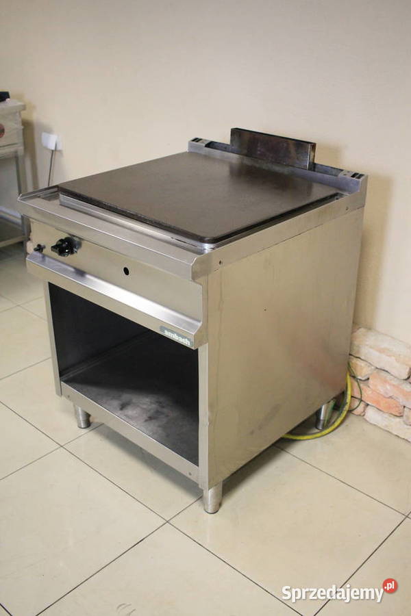 Płyta grillowa gazowa gładka na podstawie Pszczyna