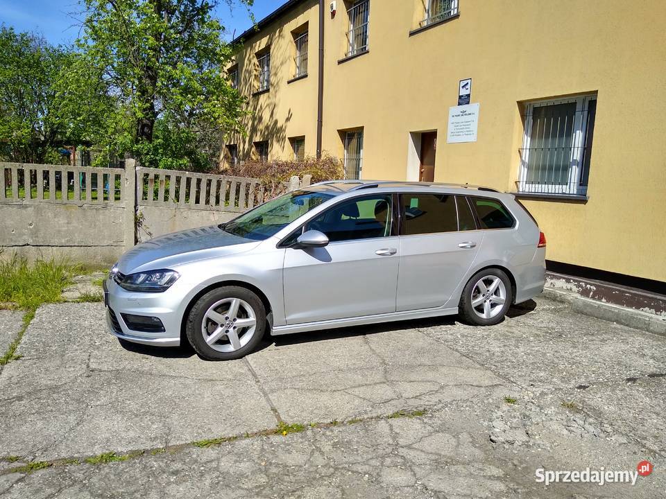 VW Golf 7 Varriant 20 TDI RLine ESP śląskie Racibórz sprzedam