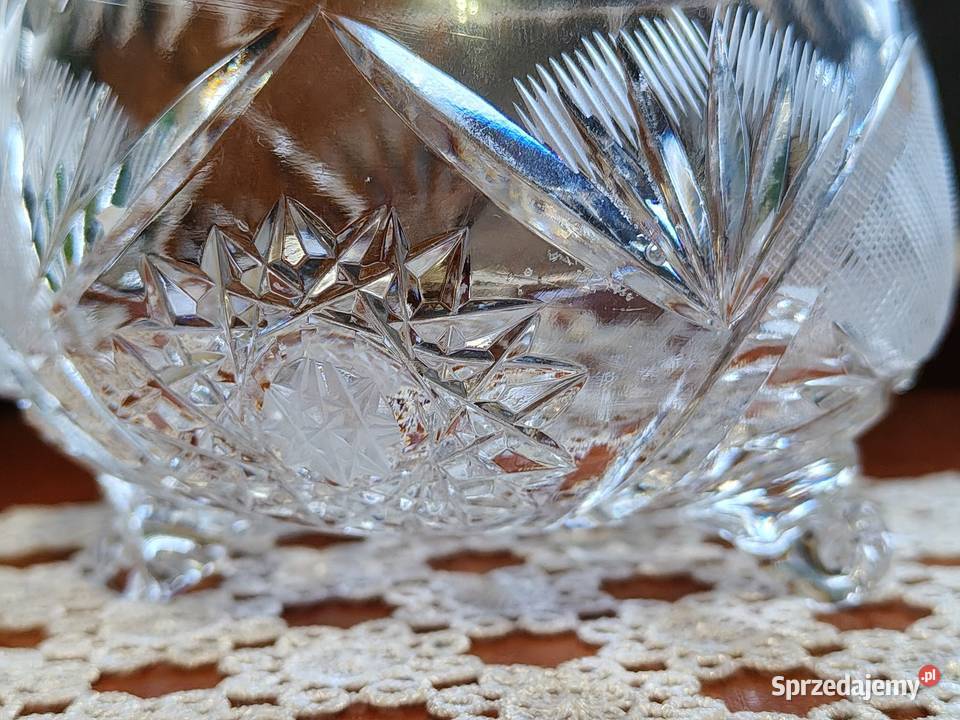 Cukiernica kryształ PRL Legnica