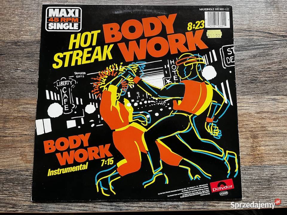 Hot Streak Body Work Maxi Single Disco Funk Błażejowice