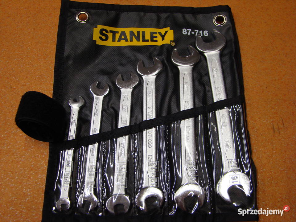 Zestaw kluczy płaskopłaskich STANLEY M 617 Ref Bielsko-Biała