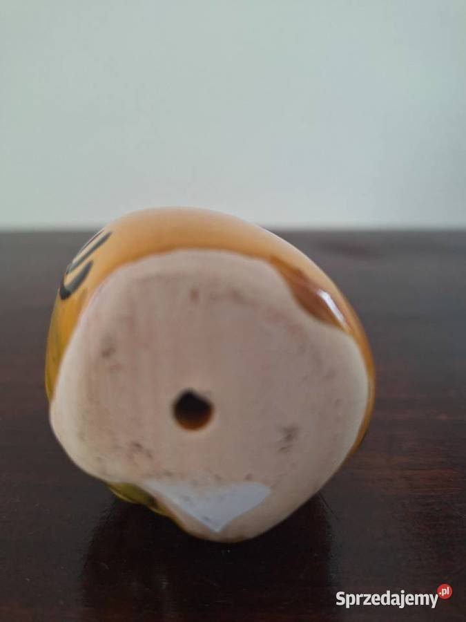 Sowa figurka ceramiczna Vintage Gdańsk