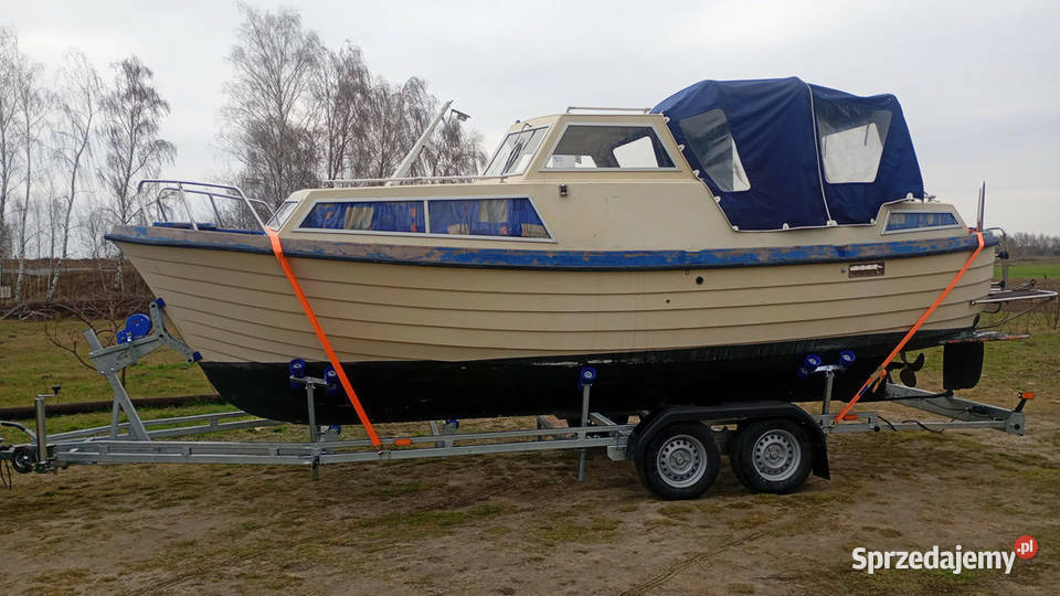 SPRZEDAM JACHT MOTOROWY SANVIK 25 Żeglarstwo Miłomłyn