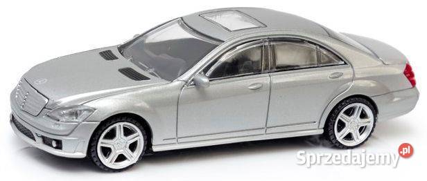 MERCEDES S63 37100 Rastar 143 srebrny Samochody i pojazdy Poznań