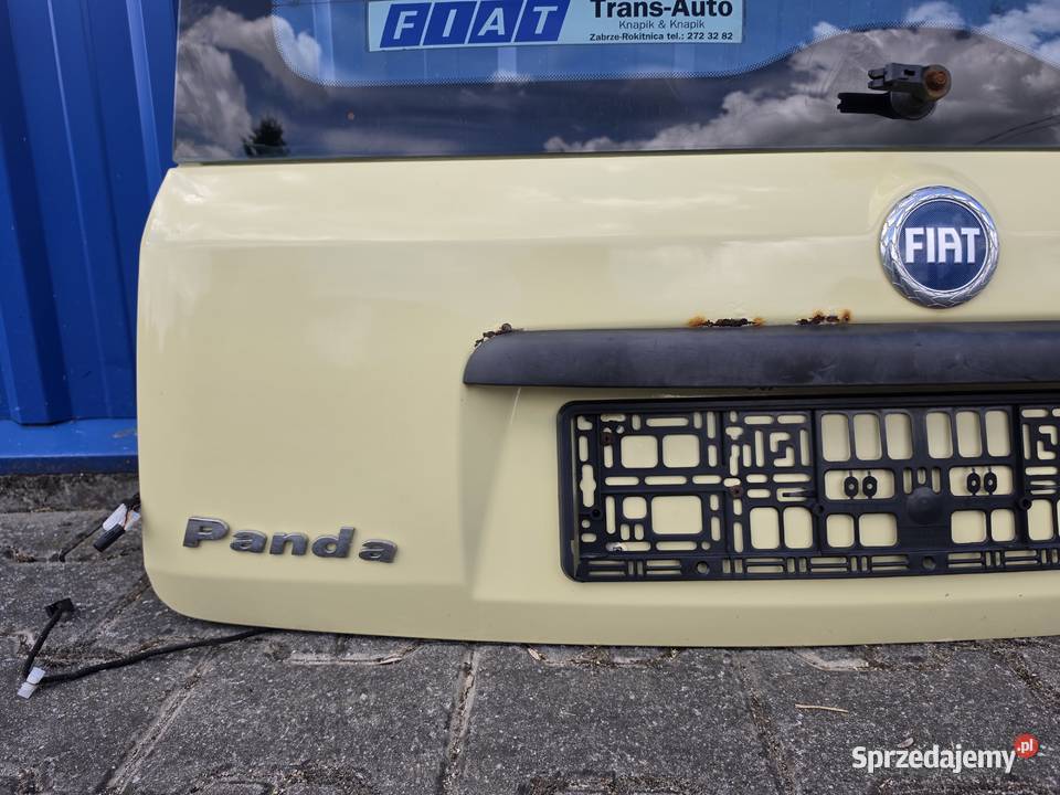 KLAPA BAGAŻNIKA FIAT PANDA II 2 KOD LAKIERU 541 Działoszyce