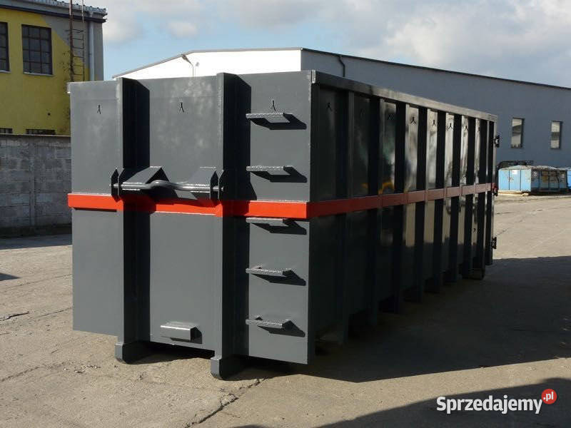 Duży kontener hakowy KP 40 standard odpady Żarów