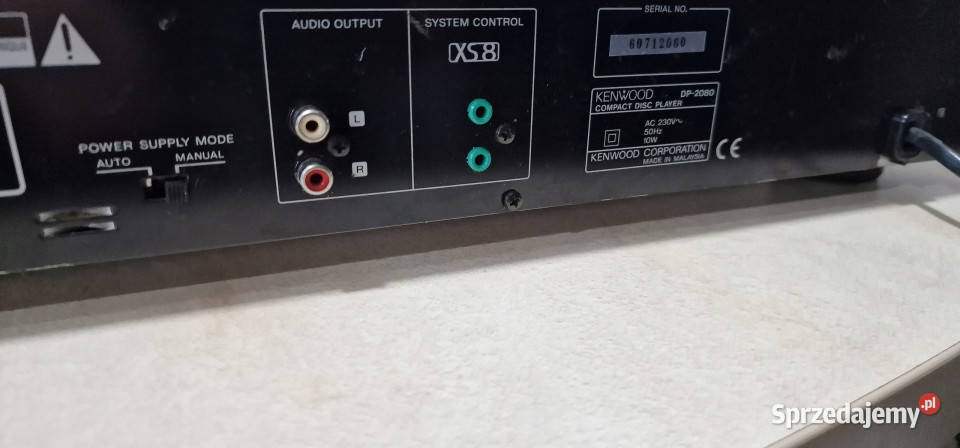 0dtwarzacz kompaktowy CD player Kenwood DP 2080 Międzychód