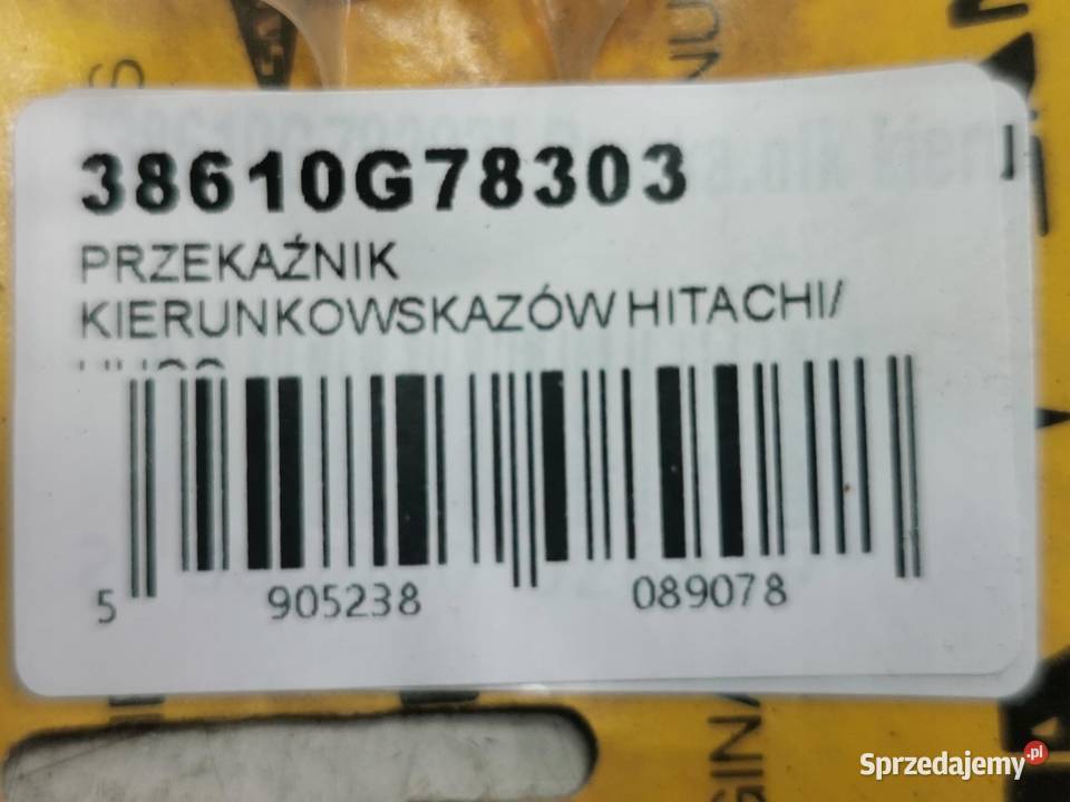 PRZEKAŹNIK KIERUNKOWSKAZÓW NAGRES 38610G78303