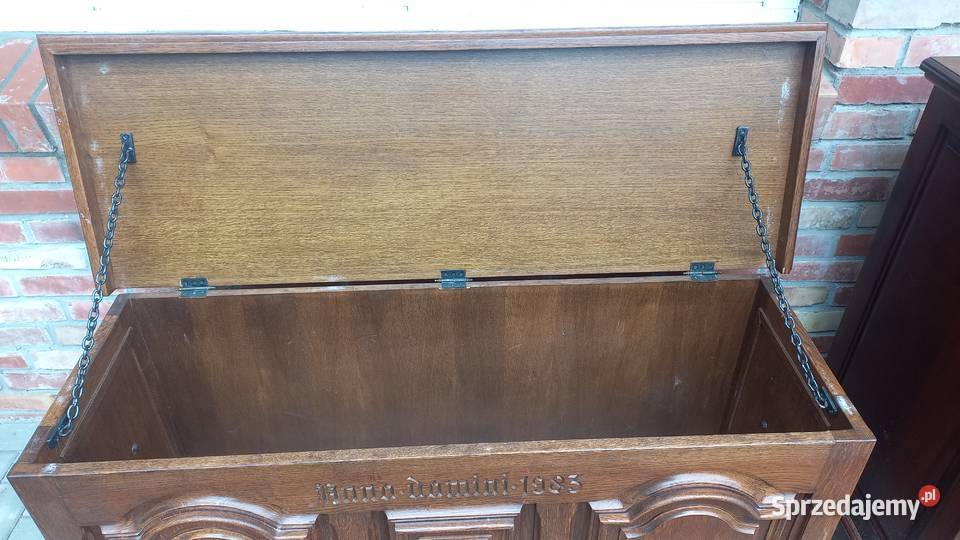 Skrzynia drewniana ławka 673 Meble