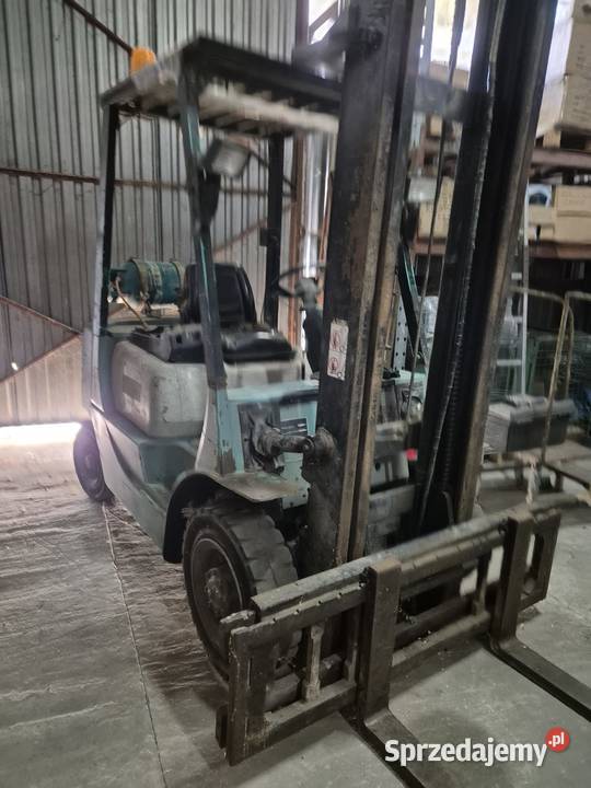 wózek widłowy MITSUBISHI FG20 LPG 2000 330m Przysieka sprzedam