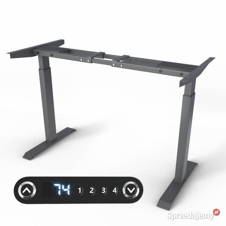 RAMA BIURKA STELAŻ Z REGULACJĄ WYSOKOŚCI VESKA Kalety