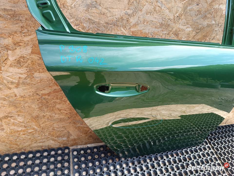 PEUGEOT 308 T9 HB DRZWI TYŁ PRAWY PRAWE Słowikowo