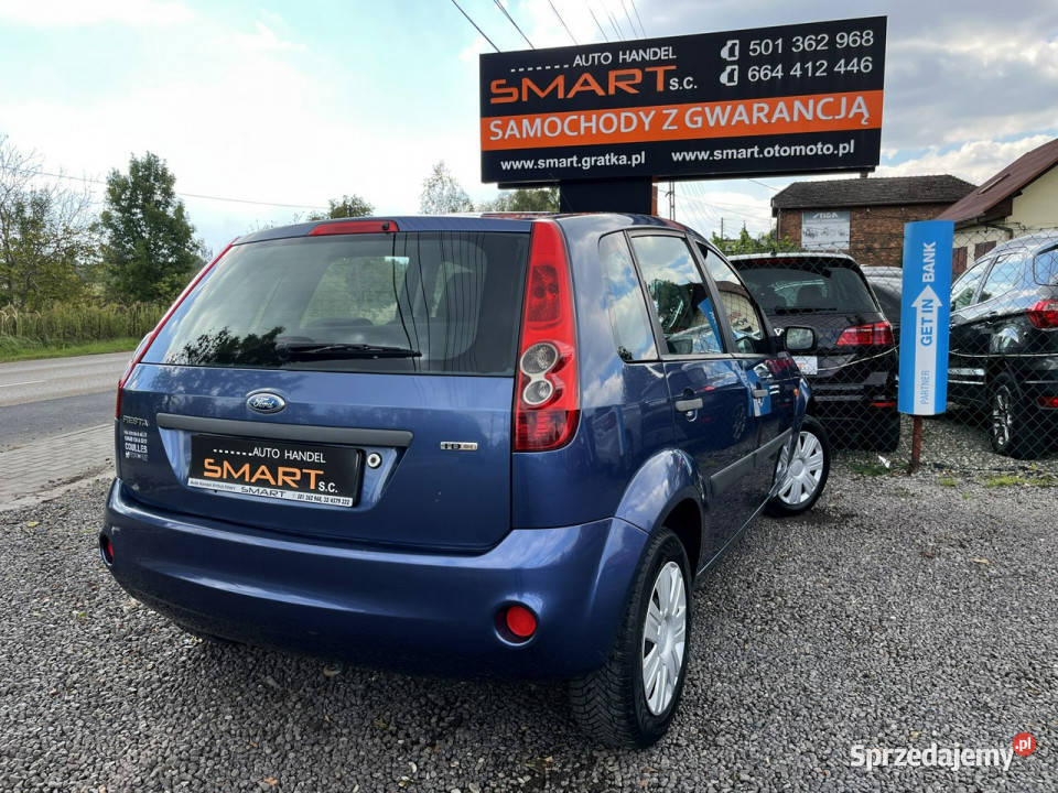 Ford Fiesta Oszczędny Zarejestrowany Klima 1 Rej