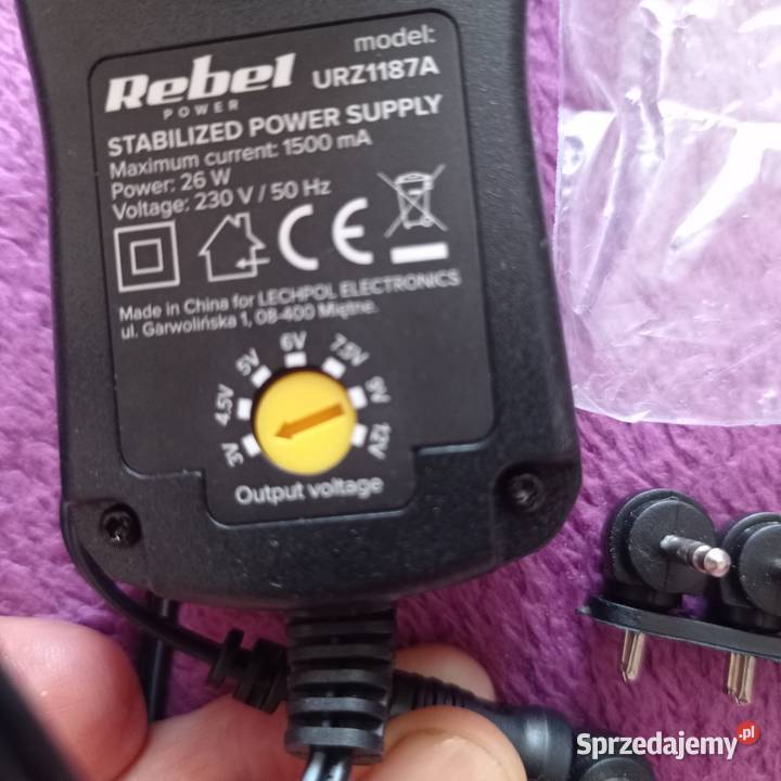 Sprzedam zasilacz impulsowy stabilizowany Starogard Gdański