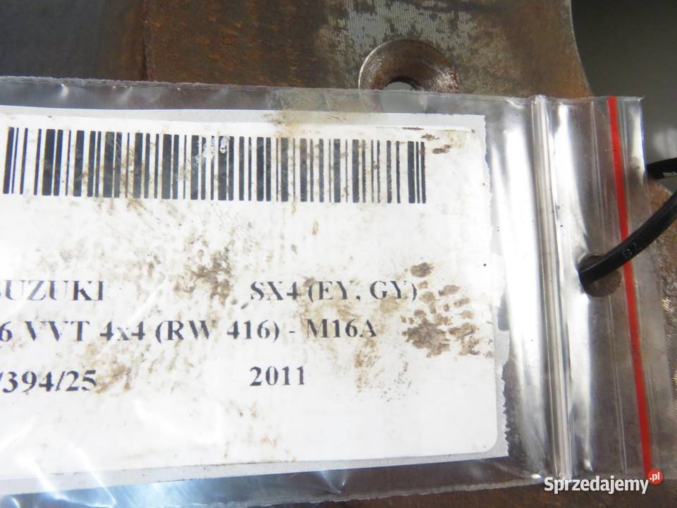 TARCZA HAMULCOWA TYŁ SUZUKI SX4 EY GY 16 VVT 4x4