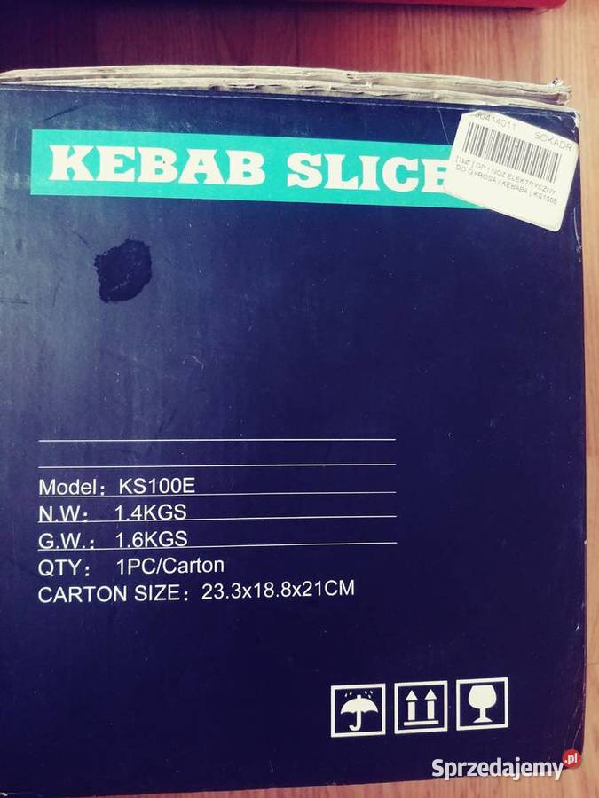 Nóż do kebaba gyrosa Szczawa