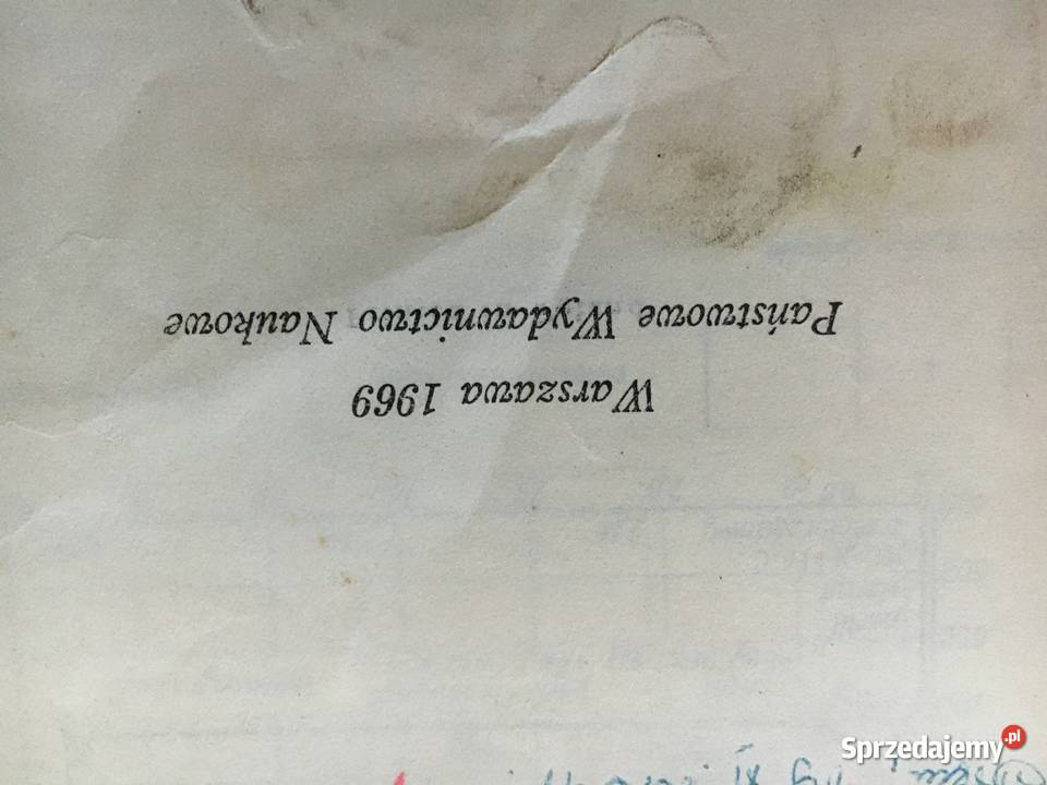 Mała Encyklopedia Techniki 1969 PWN Unikatowe Ostrów Wielkopolski