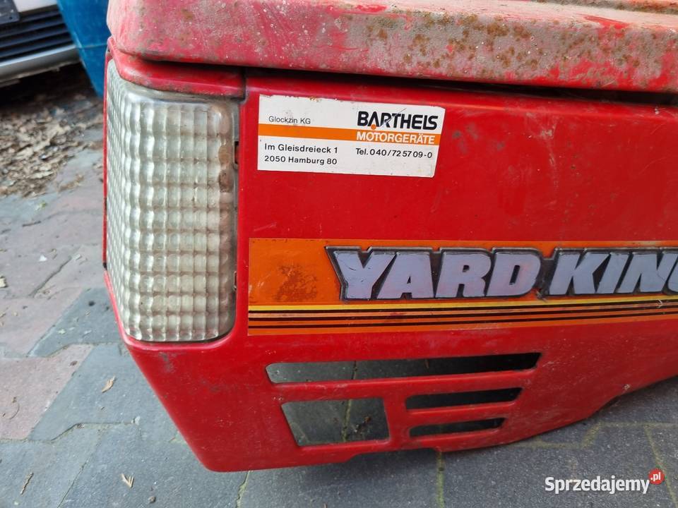 Yard King Maska Błotniki Lampy Klapa Maska Skawina