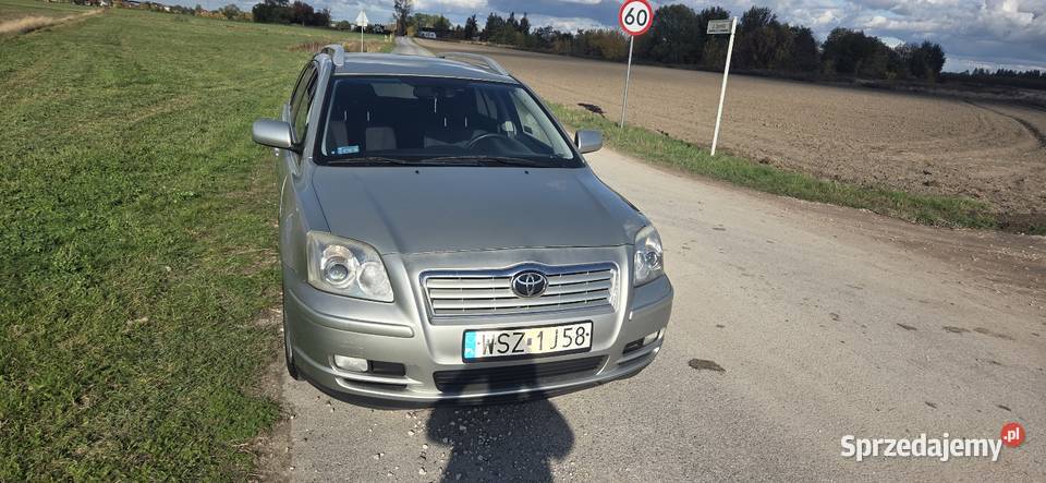 Toyota Avensis 2003r 18 benzyna z lpg poduszka powietrzna mazowieckie Wola Mrokowska