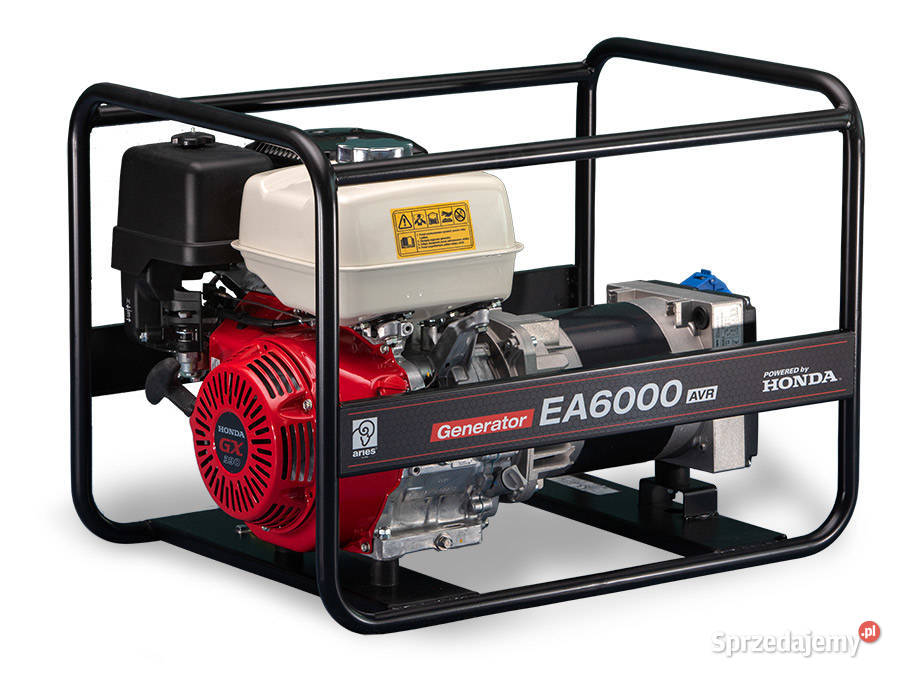 AGREGAT PRĄDOTWÓRCZY EA6000 AVR 6 KW Pabianice