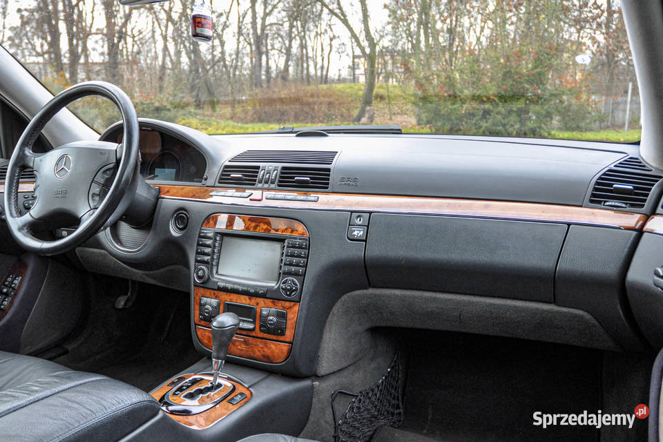 MercedesBenz Klasa S 32CDI 2004 r Automat Skóry Wrocław