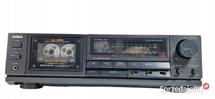 Magnetofon catette deck Aiwa ADR470 AD R 470 Magnetofony Międzychód