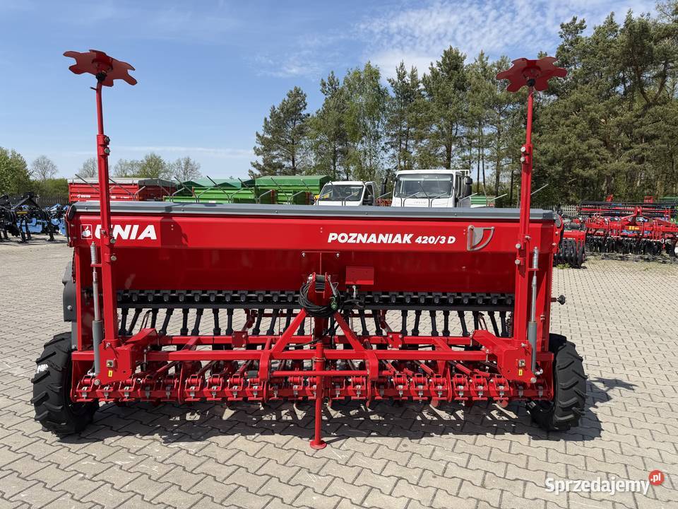 Mechaniczny siewnik zbożowy Poznaniak 4203D Opatówek