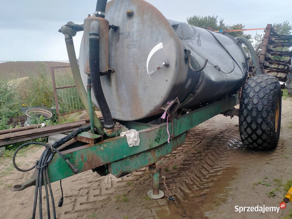 Beczkowóz uszkodzony aplikator pompa Wąbrzeźno