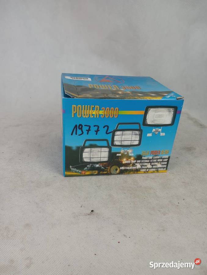 Lampa robocza prostokątna 02001 12V H3 223986 Józefin