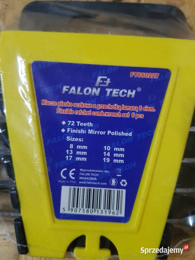 KLUCZE PŁASKO OCZKOWE Z GRZECHOTKĄ ŁAMANE 819 Głogowa