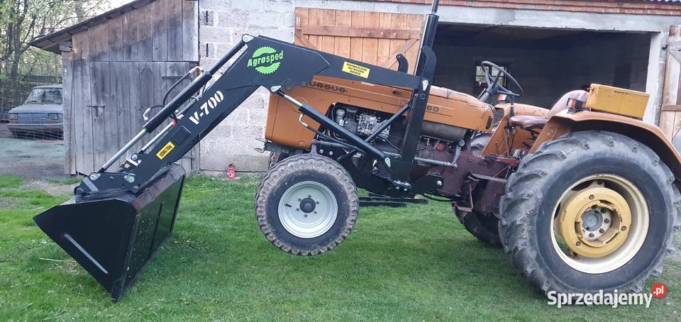 Ładowacz czołowy firmy Agrosped model V700 nieuszkodzony Gliczarów Dolny