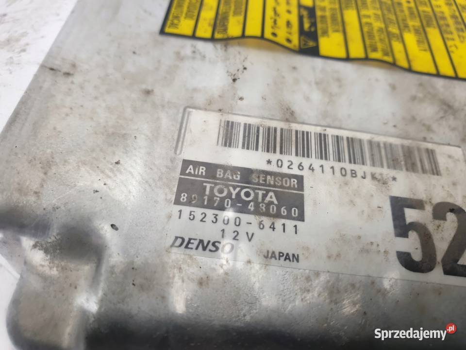 Lexus RX RX300 II MODUŁ SENSOR AIRBAG 8917048060 Poduszki powietrzne Chełm