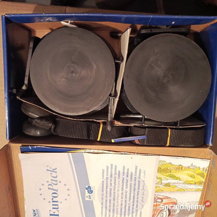 Bagażnik samochodowy dachowy na przyssawki Tychy sprzedam