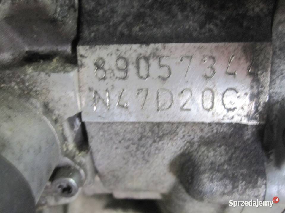 BMW 3 5 X3 20 D N47D20C 143 09r silnik z n Silniki kompletne Silniki kompletne Kielce