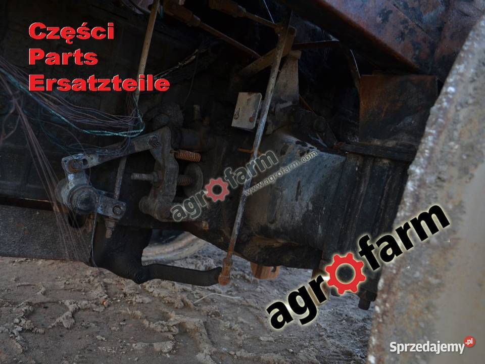 Landini 7880 części skrzynia biegów silnik most