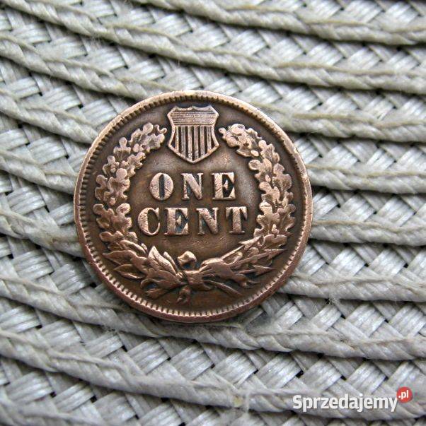 USA 1 Cent 1900 r Głowa Indianina Kalisz sprzedam