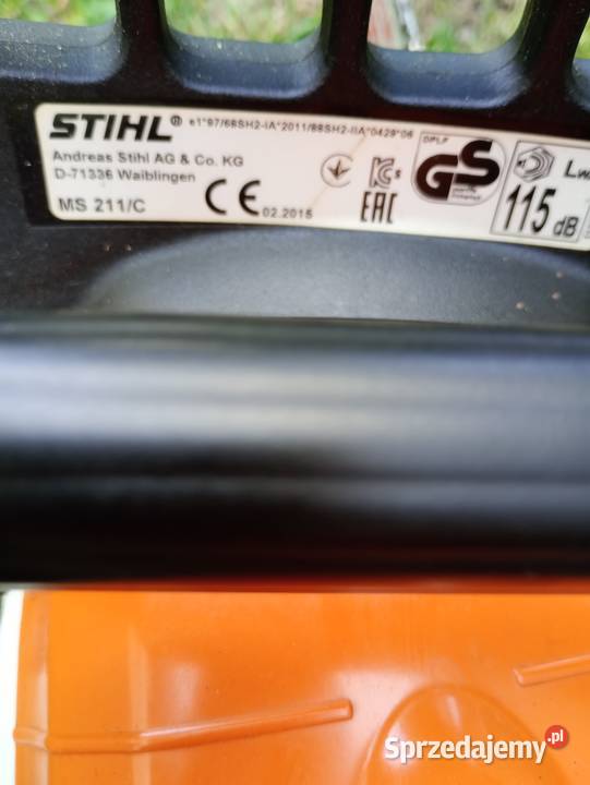 Sprzedam piłę Stihl Narzędzia łódzkie Żarnów