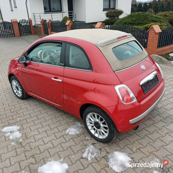 Fiat 500 500C 09 85 Parktronic I 2007 500 Suchorzew