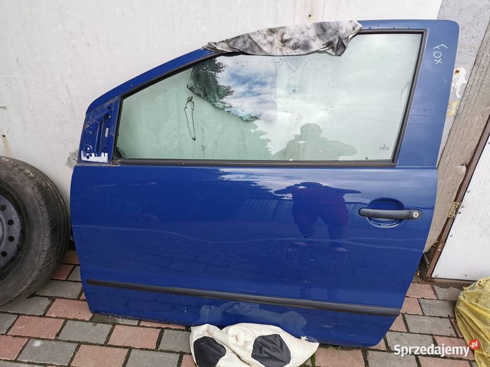 Drzwi Lewa strona VW Fox Rok produkcji 2007 Drzwi Poznań