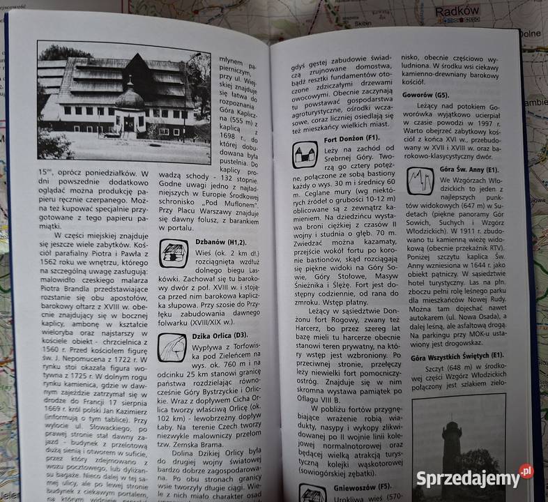 Ziemia Kłodzka Compass 150 000 mapa turystyczna małopolskie Kraków