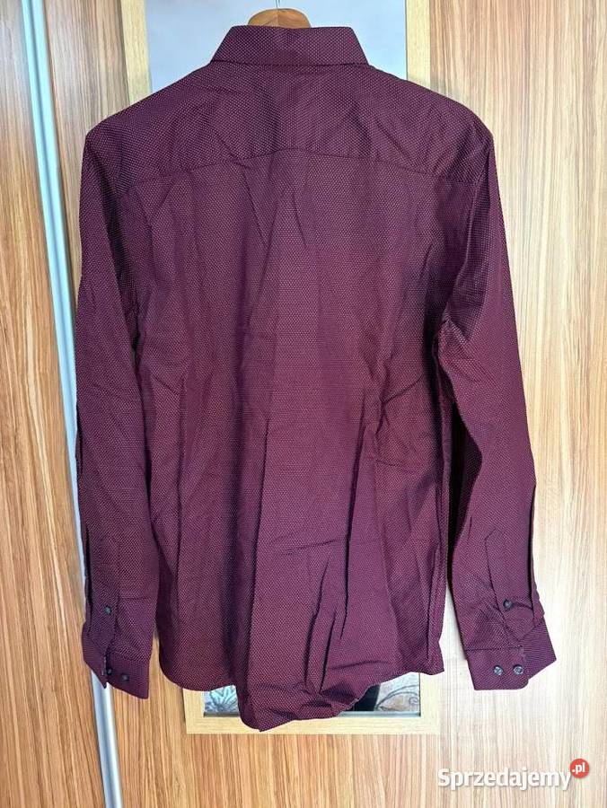 Jack Jones koszula bordowa rM