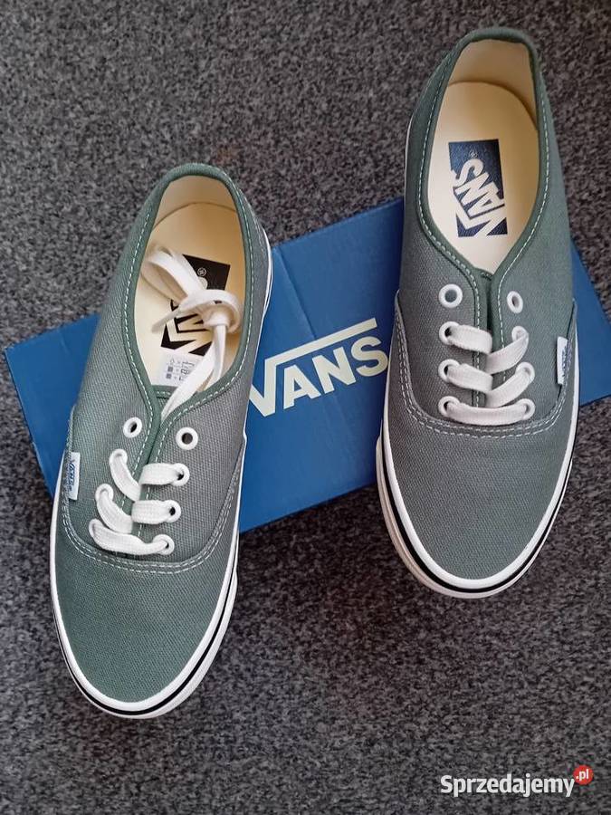 Nowe oryginalne trampki VANS oliwkowe LX 22cm Malbork